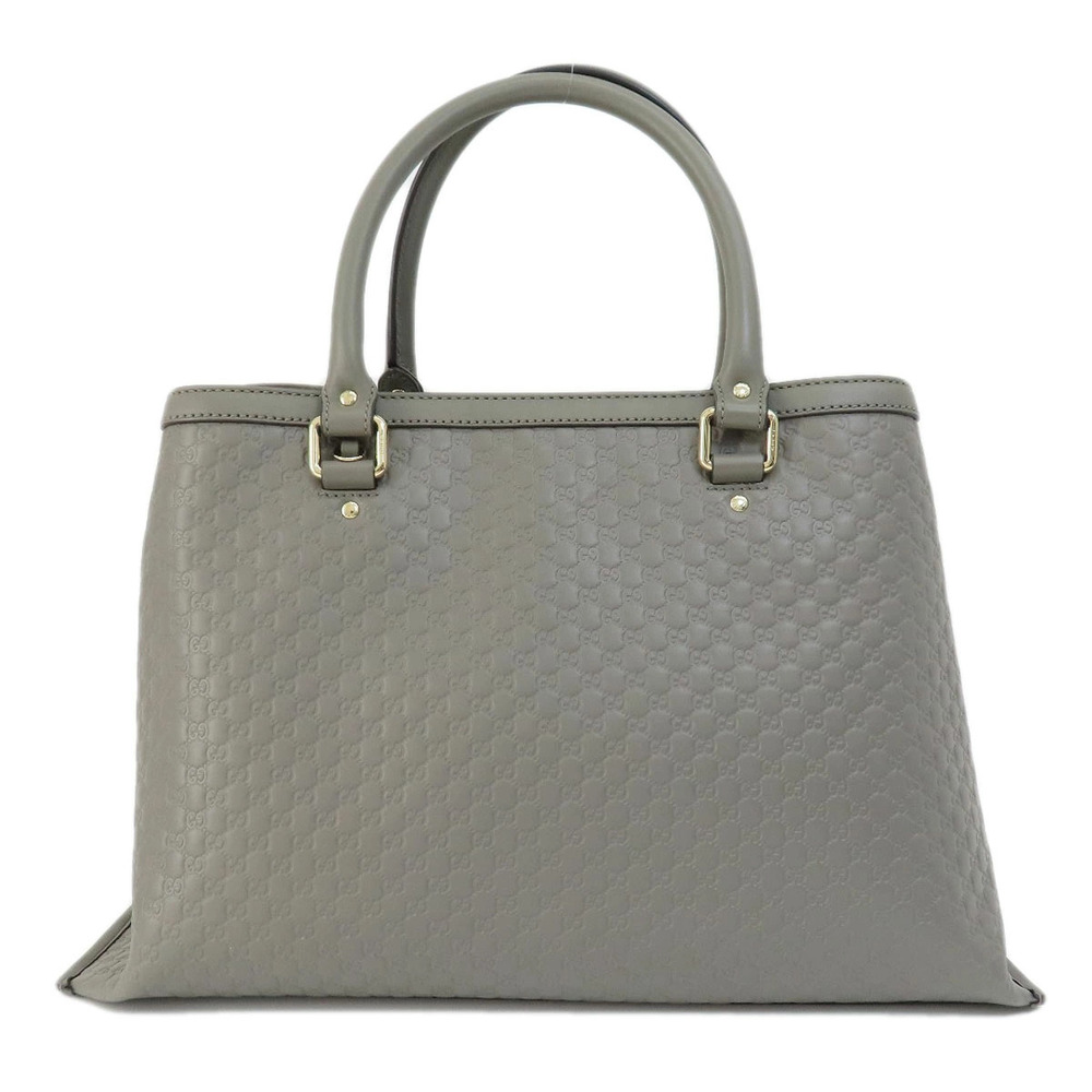 Gucci GG Tote ssima Leather Bag Black